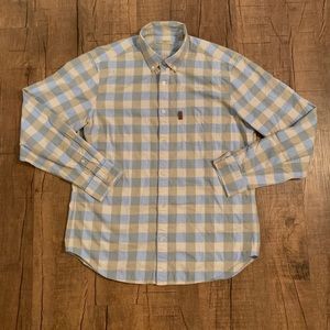 Burberry L/S checkered shirt Sz. Lg